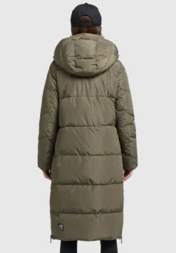 Khujo ElvitaCappotto InvernaleKhaki Grün Donna Cappotti KH121U14I-N11 -Khujo Negozio di alimentari e8b8f0d0122746d9bfb15db6554ac200