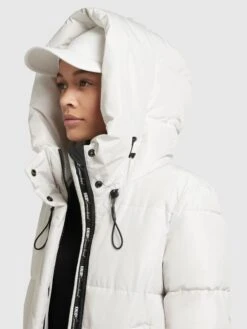 Khujo Soulani2Cappotto InvernaleWeiß Donna Cappotti KH121U14C-A11 -Khujo Negozio di alimentari ea6f102fc01d42a4955c1c68fa6a1288