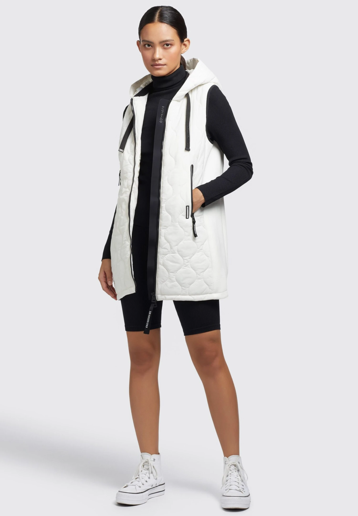 Khujo MalinSmanicatoNaturweiß Donna Giacche E Blazer KH121U19E-A11 2 Khujo MalinSmanicatoNaturweiß Donna Giacche E Blazer KH121U19E-A11 - immagine 2