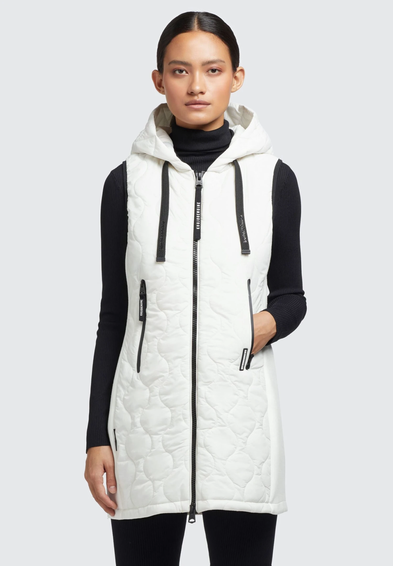 Khujo MalinSmanicatoNaturweiß Donna Giacche E Blazer KH121U19E-A11 1 Khujo MalinSmanicatoNaturweiß Donna Giacche E Blazer KH121U19E-A11