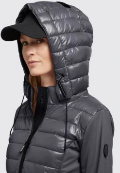 Khujo Ghita Shiny - Giacca Da Mezza Stagione - Grau -Khujo Negozio di alimentari ec84cb5812de44a79afcee83c22e8dfe