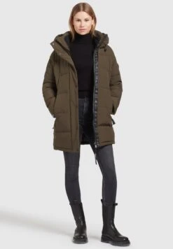 Khujo DorasiCappotto InvernaleKhaki Donna Cappotti KH121U12I-N11 -Khujo Negozio di alimentari ecda2f780fe4406daa9f1232649de23f