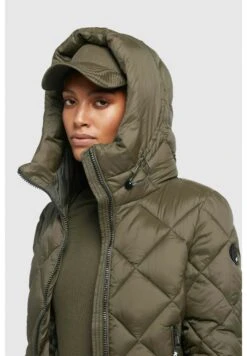 Khujo SarabiGiacca InvernaleKhaki Donna Giacche E Blazer KH122T0DT-N11 -Khujo Negozio di alimentari eda8455f5b9c4216baffd66e860c50b9