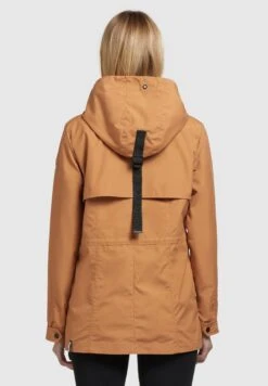 Khujo FelinaImpermeabileToffee Donna Giacche E Blazer KH121U12Z-B11 -Khujo Negozio di alimentari ee082311ad564e22bc7ad9178ae1fd78