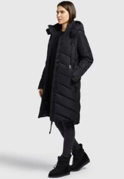 Khujo Huba2Cappotto InvernaleSchwarz Donna Cappotti KH121U1A6-Q11 -Khujo Negozio di alimentari efb83d3a3dff4245a67acd2cf9b0f432