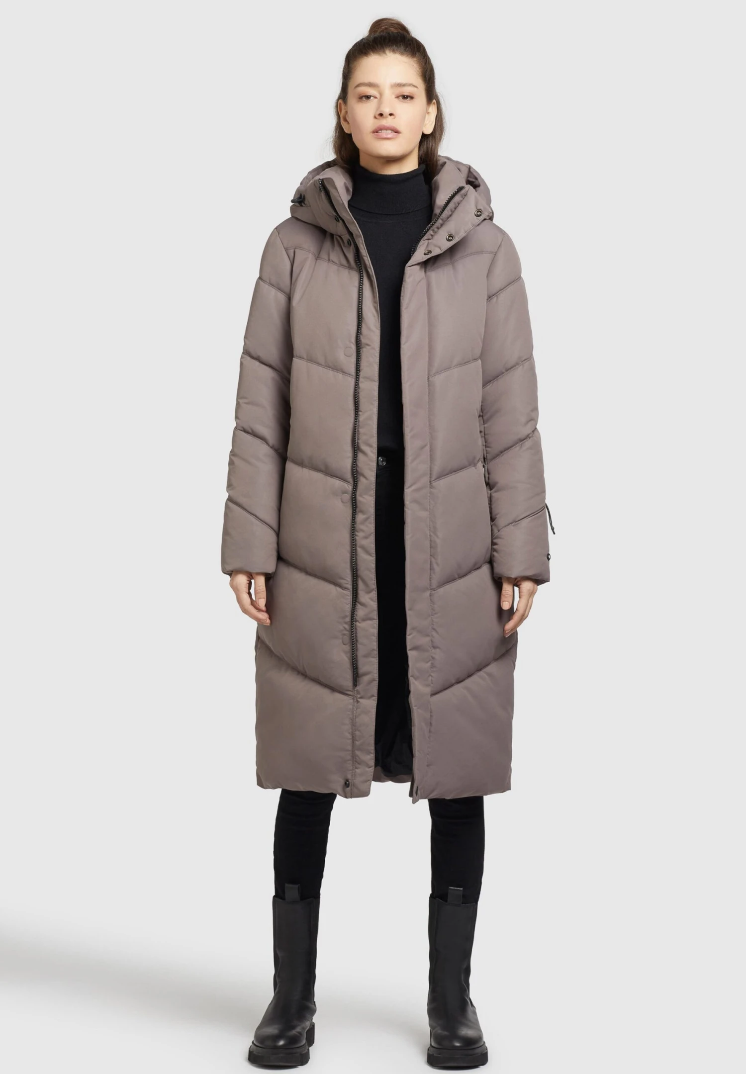 Khujo Torino 3 - Cappotto Invernale - Taupe 2 Khujo Torino 3 - Cappotto Invernale - Taupe - immagine 2