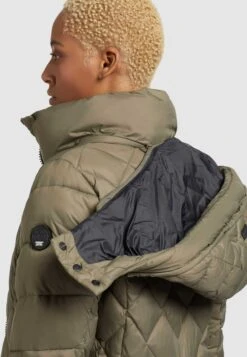 Khujo AnethCappotto InvernaleKhaki Donna Cappotti KH121U15B-N11 -Khujo Negozio di alimentari f07133a1396848c2a5ebecd5aff9a2e9