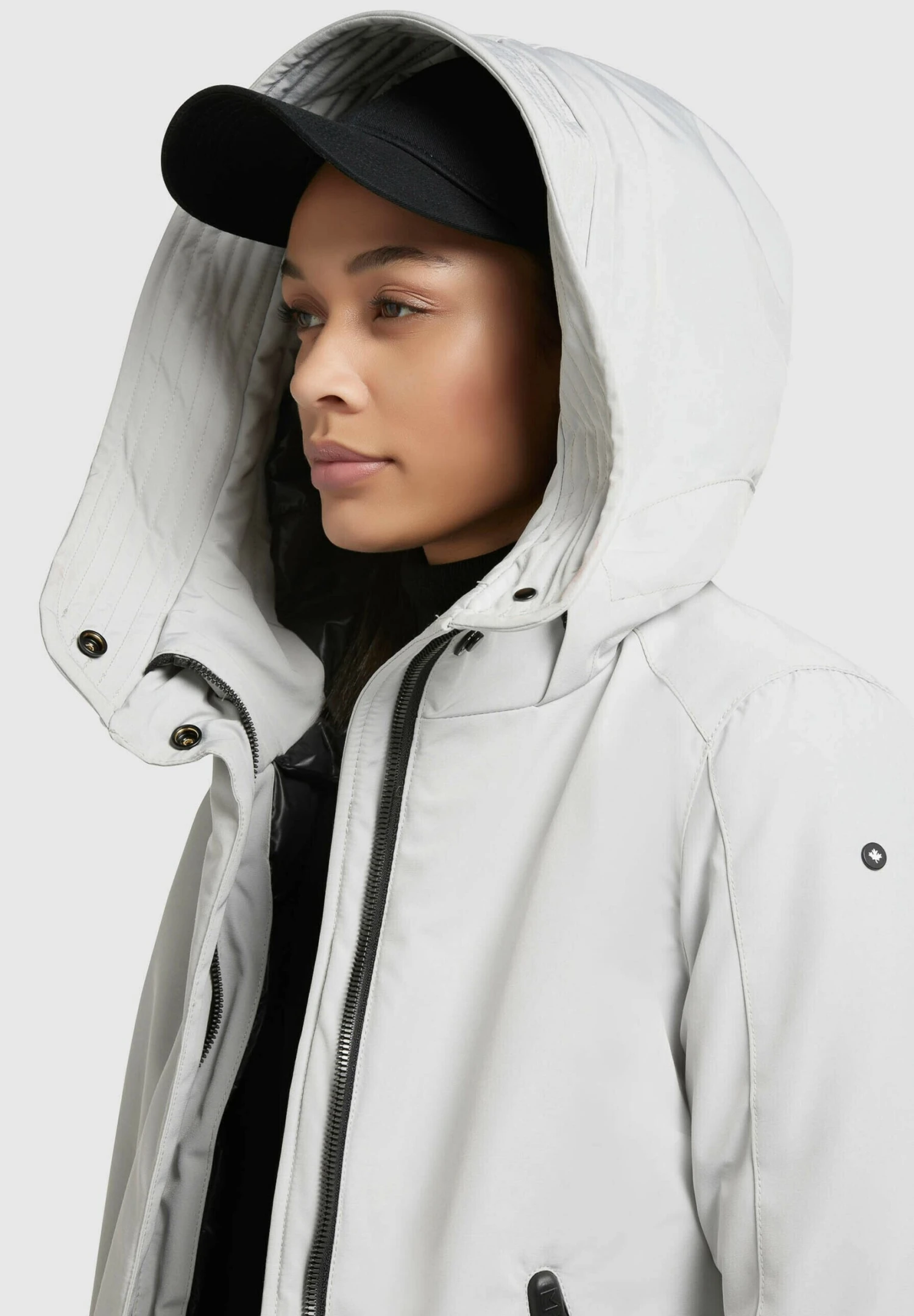 Khujo Viona3Cappotto InvernaleHellgrau Donna Cappotti KH121U15A-C11 6 Khujo Viona3Cappotto InvernaleHellgrau Donna Cappotti KH121U15A-C11 - immagine 6