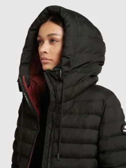 Khujo Lovina3 MattGiacca InvernaleSchwarz Donna Giacche E Blazer KH121U141-Q11 -Khujo Negozio di alimentari f1559bdf0c61400e9aba4d49933b811d