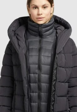 Khujo StexCappotto InvernaleDunkelgrau Donna Cappotti KH121U1BW-C11 -Khujo Negozio di alimentari f1f1d004161041619f81d03e1d4eb813
