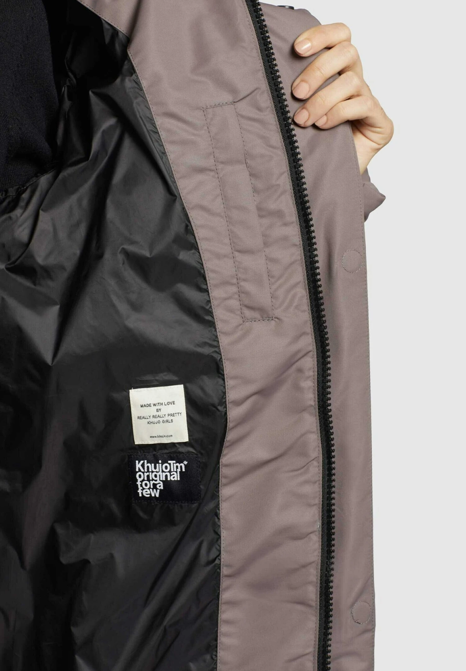 Khujo Torino 3 - Cappotto Invernale - Taupe 7 Khujo Torino 3 - Cappotto Invernale - Taupe - immagine 7