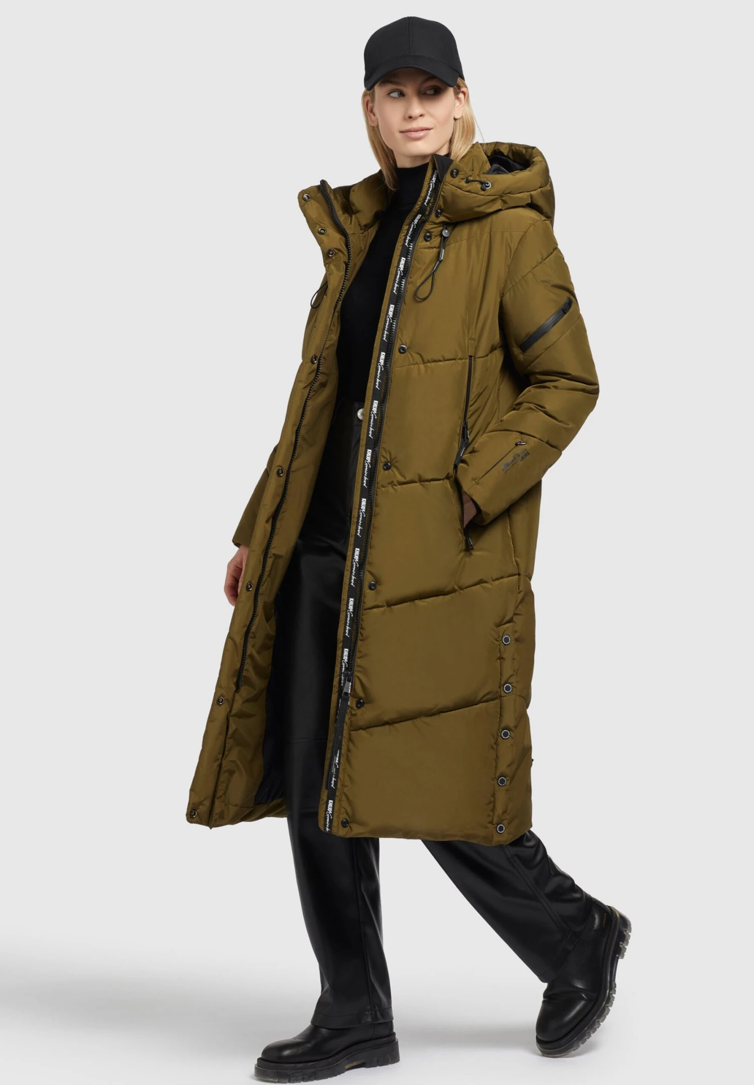 Khujo Sonje5Cappotto InvernaleOliv Donna Cappotti KH121U1CT-N11 2 Khujo Sonje5Cappotto InvernaleOliv Donna Cappotti KH121U1CT-N11 - immagine 2