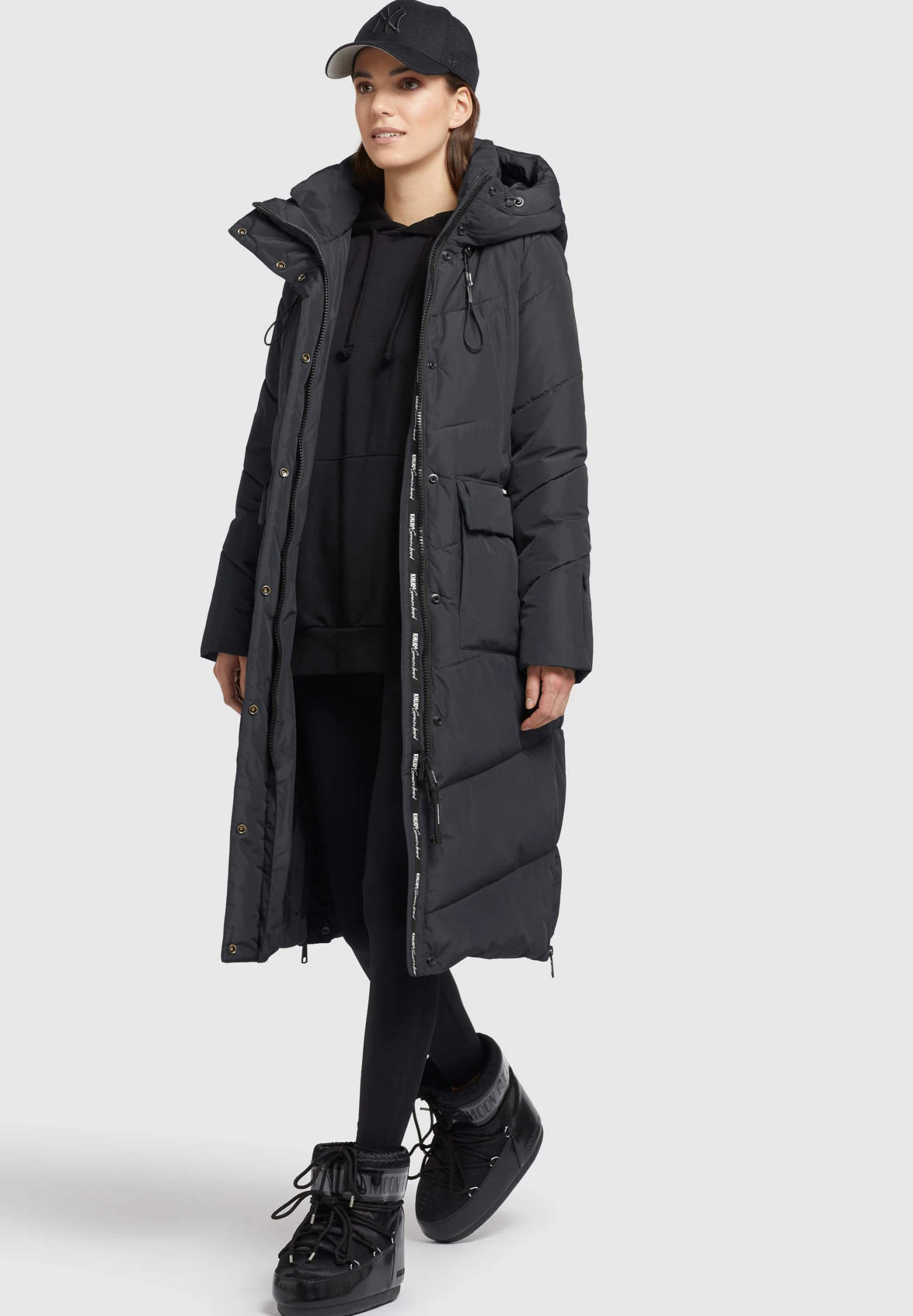 Khujo ElvitaCappotto InvernaleGraublau Donna Cappotti KH121U14I-K11 7 Khujo ElvitaCappotto InvernaleGraublau Donna Cappotti KH121U14I-K11 - immagine 7