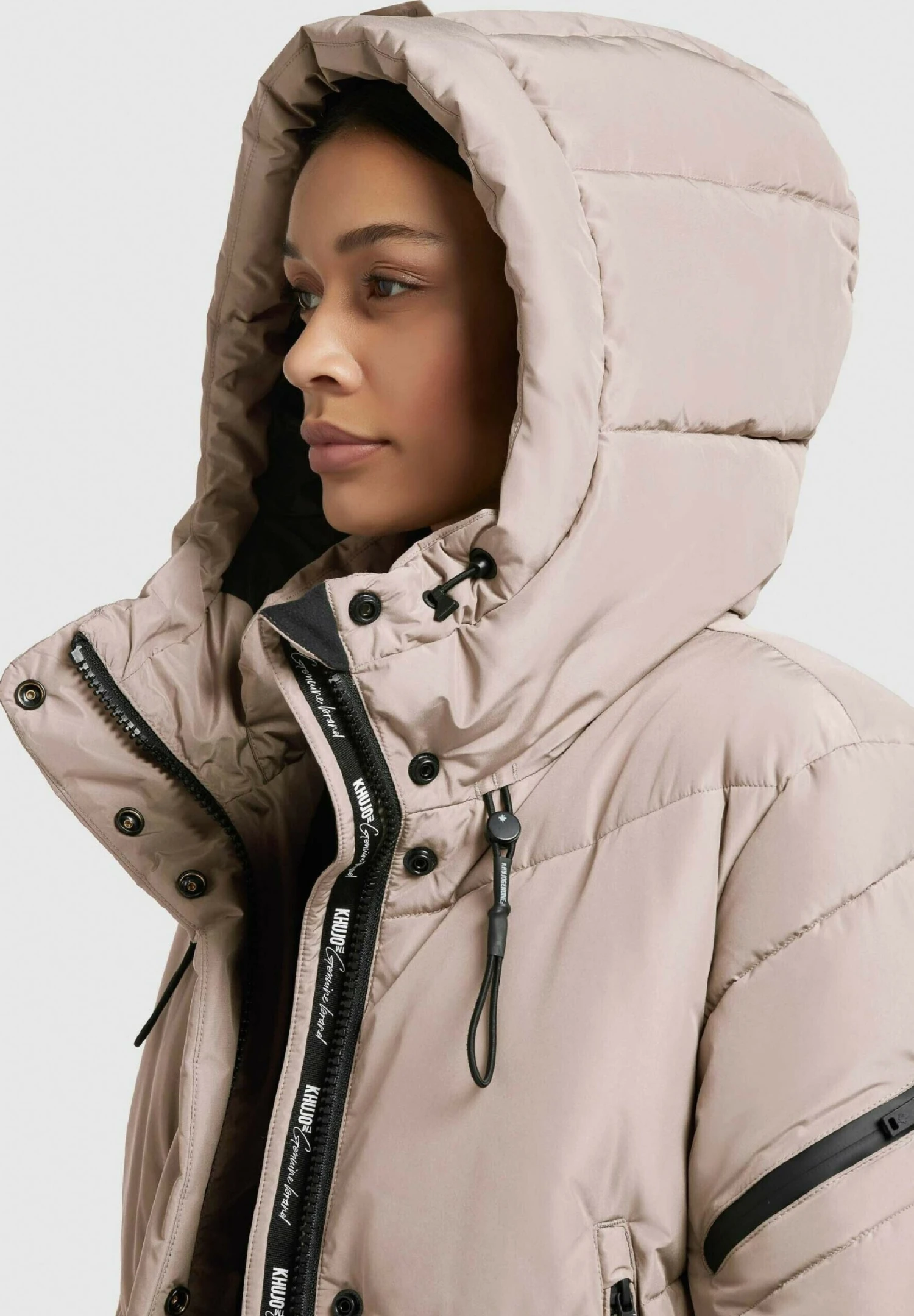 Khujo Sonje 4Cappotto InvernaleRosa Donna Cappotti KH121U149-J11 6 Khujo Sonje 4Cappotto InvernaleRosa Donna Cappotti KH121U149-J11 - immagine 6