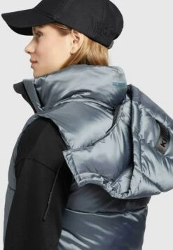 Khujo InnaSmanicatoGraublau Donna Giacche E Blazer KH121U1BS-K11 -Khujo Negozio di alimentari f52cd7ed67c345b2b48c4feec2bfe7b9