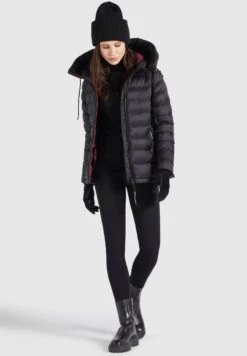 Khujo Santa ShineGiacca InvernaleSchwarz Donna Giacche E Blazer KH121U0YQ-Q11 -Khujo Negozio di alimentari f611f1bd1eea4ace98536cb2eb24c142