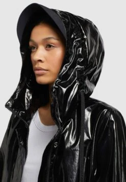 Khujo Alecia - Trench - Schwarz -Khujo Negozio di alimentari f698e9a991374d36ac0d95f08650c8ab