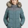 Khujo WinsenGiacca InvernaleBlaugrau Donna Giacche E Blazer KH121U120-K11