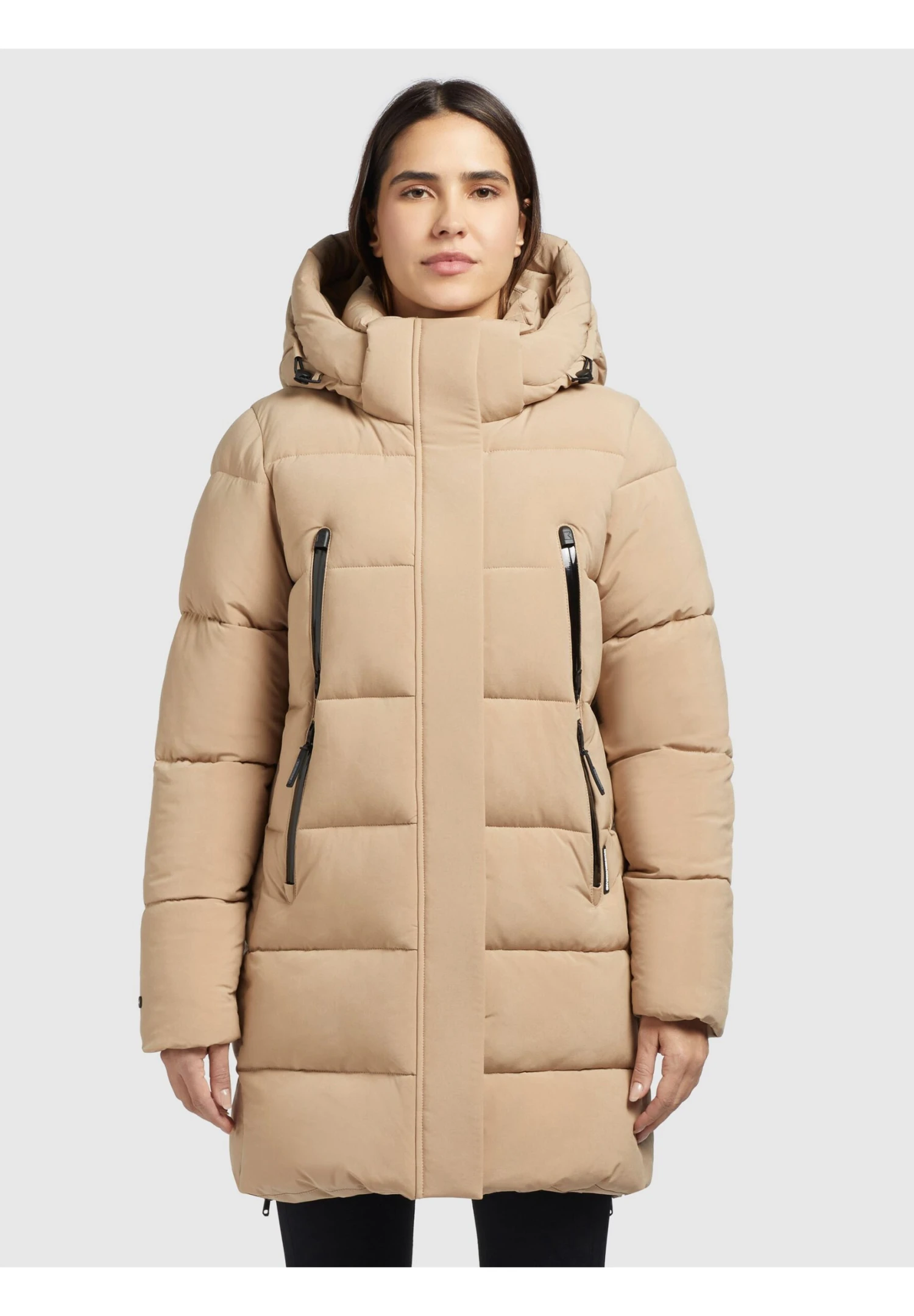 Khujo Cardi MattCappotto InvernaleBeige Donna Cappotti KH121U1AT-B11 1 Khujo Cardi MattCappotto InvernaleBeige Donna Cappotti KH121U1AT-B11