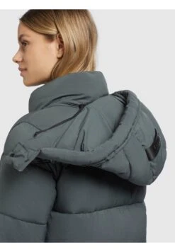 Khujo Emoria MattCappotto InvernaleGrün Donna Cappotti KH121U19P-M11 -Khujo Negozio di alimentari fa397c09d6aa423a97b39fff186e95ea