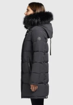 Khujo Yara - Cappotto Invernale - Dunkelgrau -Khujo Negozio di alimentari fc61cee8cf3b4a5c86f9a2558db85767