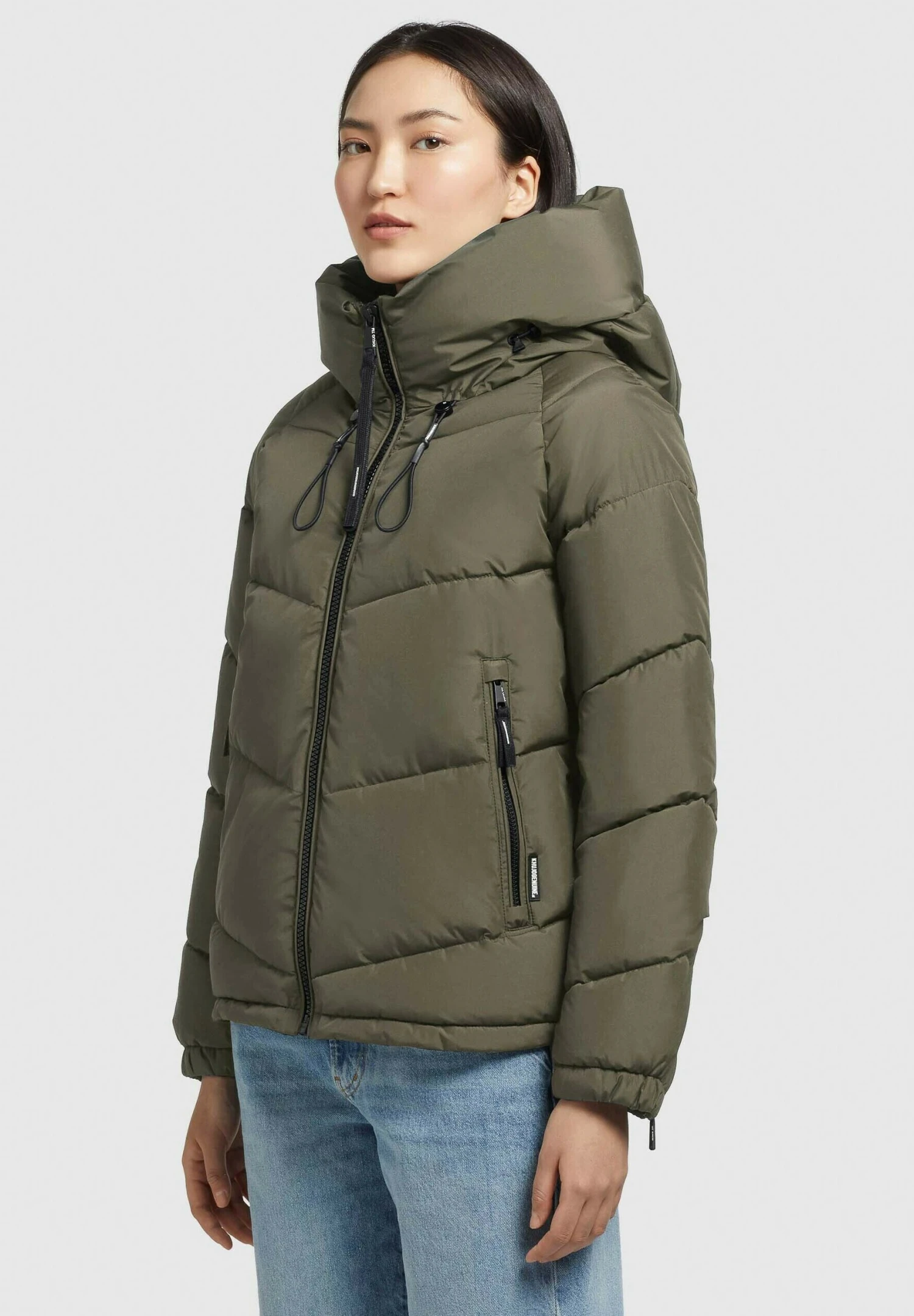 Khujo Esila 3Giacca InvernaleKhaki Grün Donna Giacche E Blazer KH121U14A-N11 6 Khujo Esila 3Giacca InvernaleKhaki Grün Donna Giacche E Blazer KH121U14A-N11 - immagine 6