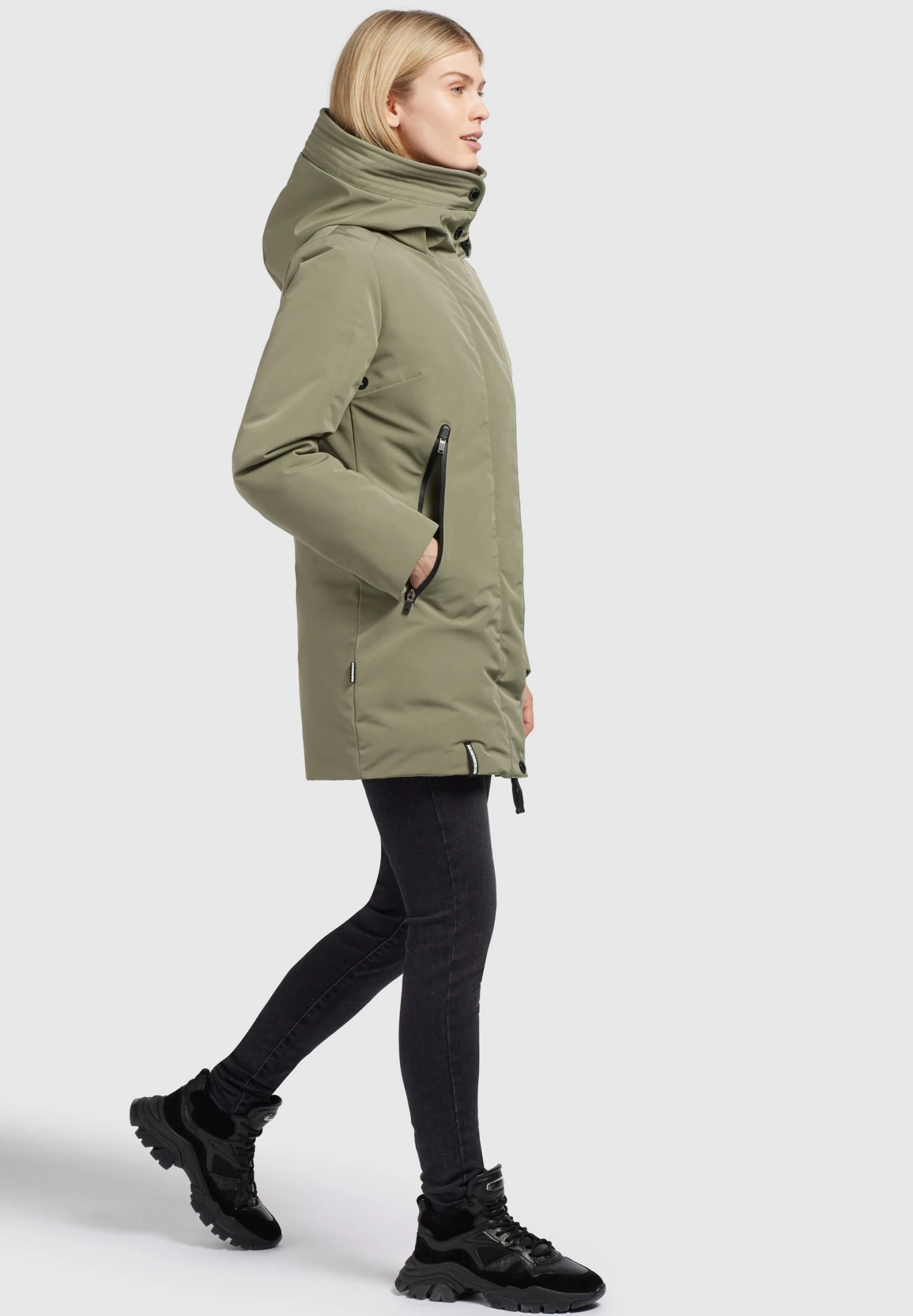 Khujo Viona4Cappotto InvernaleGraugrün Donna Cappotti KH121U1CS-M12 7 Khujo Viona4Cappotto InvernaleGraugrün Donna Cappotti KH121U1CS-M12 - immagine 7