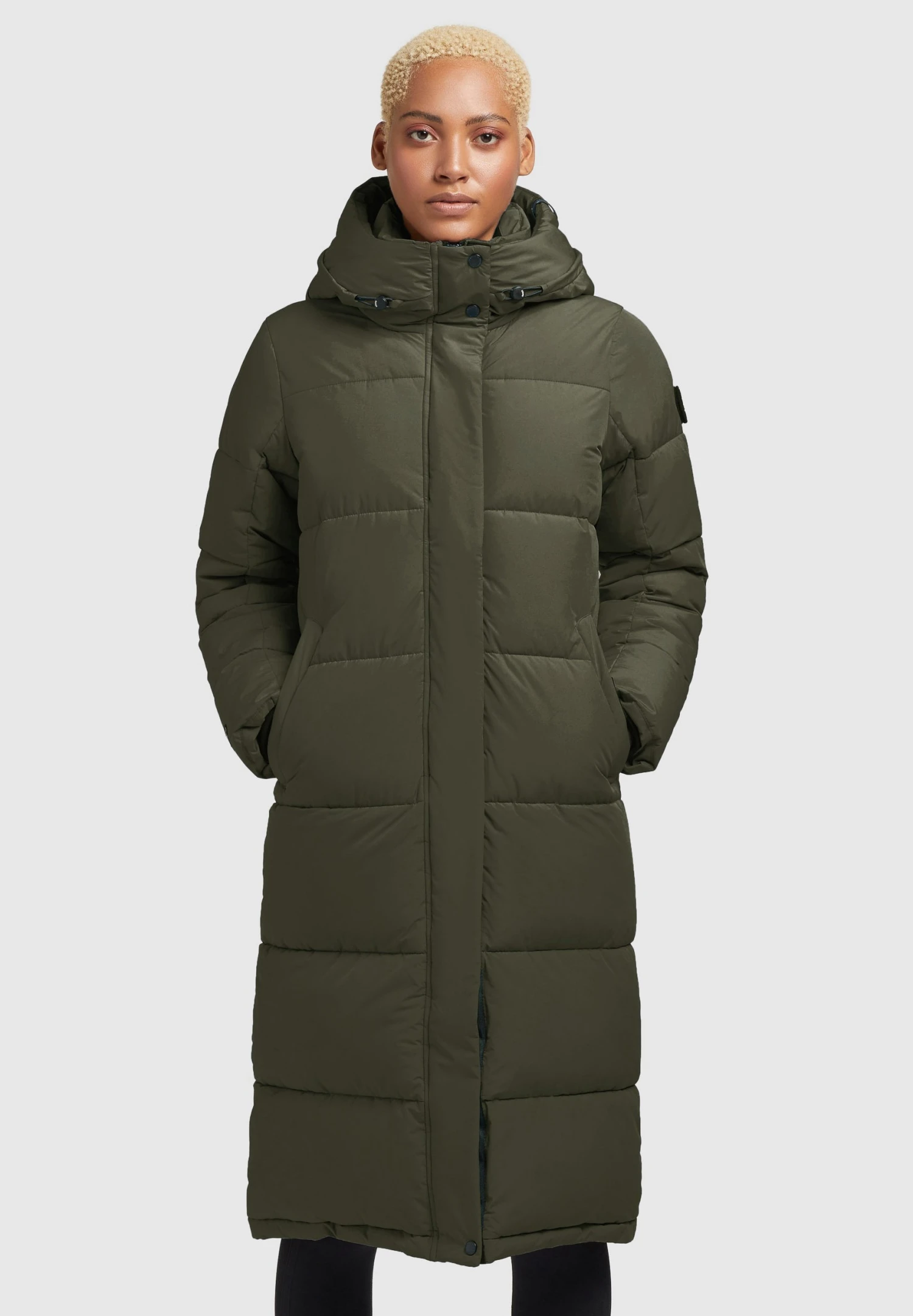 Khujo TioneCappotto InvernaleDunkelgrün Donna Cappotti KH121U16G-M11 1 Khujo TioneCappotto InvernaleDunkelgrün Donna Cappotti KH121U16G-M11