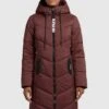 Khujo Aribay3 LightCappotto InvernaleWeinrot Donna Cappotti KH121U19G-G11