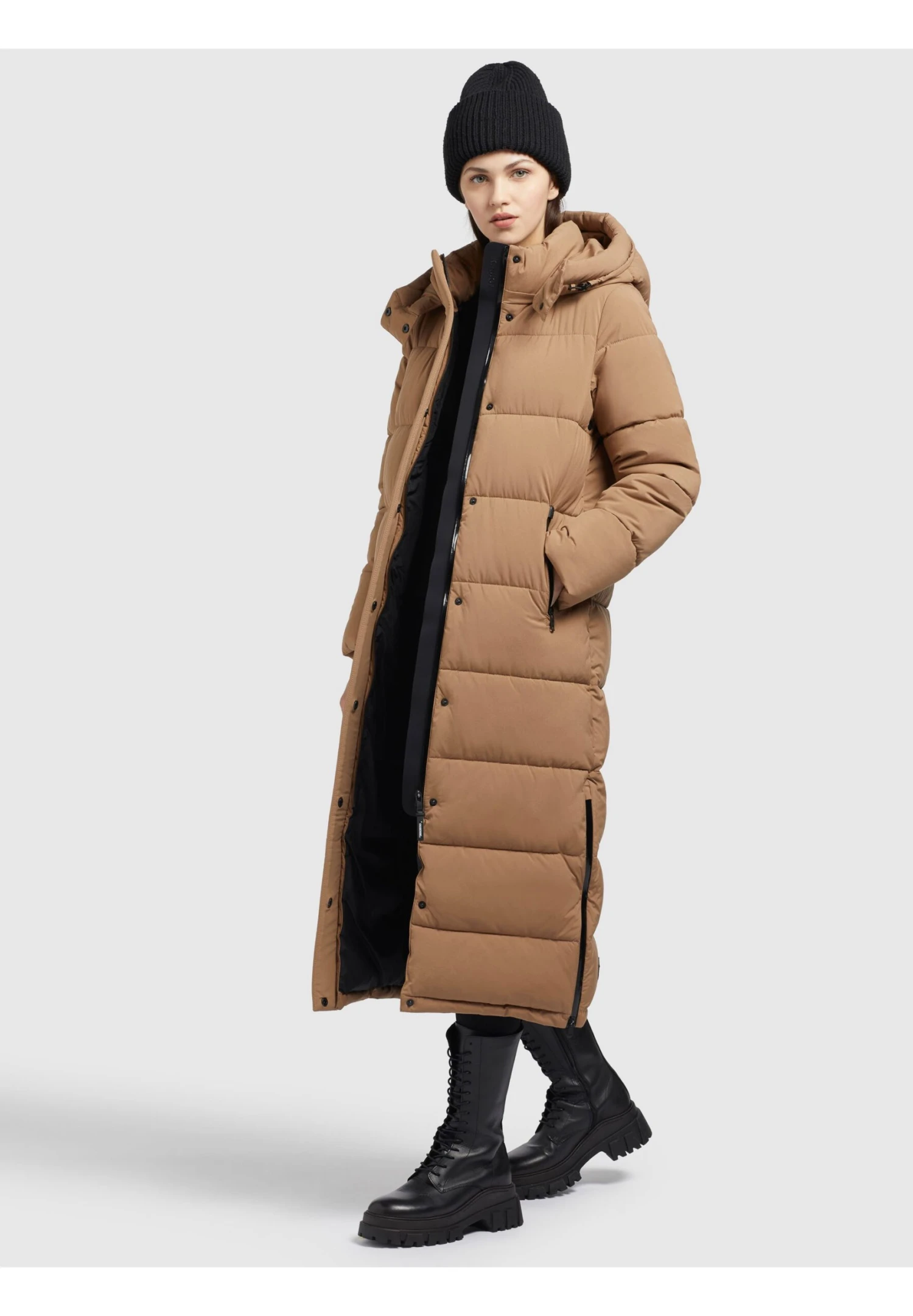 Khujo Emoria MattCappotto InvernaleHellbraun Donna Cappotti KH121U19P-O11 4 Khujo Emoria MattCappotto InvernaleHellbraun Donna Cappotti KH121U19P-O11 - immagine 4