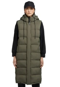 Khujo Tourin MattSmanicatoKhaki Grün Donna Giacche E Blazer KH121U14N-N11 -Khujo Negozio di alimentari ff70da1b5fcf41d3949843e55f6da92d